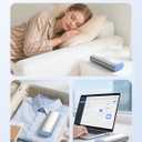 Vaydeer Metal 7 Day Pill Organizer 2 Times a Day  AM PM Weekly Travel Pill Case with Moisture-Proof Desiccant, Airtight Large Capacity Pill Box for Vitamins, Medications & Supplements (Grey)