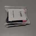 2 x Lictin Period Underwear for Teens Girls, Absorbent Boy Shorts Period Panties Women (Black, XL)