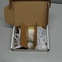 2K Cameras for Home Security-Outdoor/Indoor Camera for Dog/Cat/Pet/Nanny/Baby, Color Night Vision, White Light, Siren, 24/7 SD Recordings, Works with Alexa/Google Home, C1 (C1-White-2pack-2.4G)