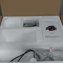 Under Desk Elliptical Machine, Electric Ellipse Leg Exerciser as Seen on Tv for Seniors with 12 Adjustable, Portable Quiet Elliptical Machine, Seated Pedal Exerciser with Remote Control (Orange)