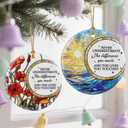 5 x Christmas Ornaments, Going Away, Goodbye, Farewell Gifts for Coworkers - Retirement, Coworker Leaving Gifts for Women, Men - Leaving Job, Moving Away Presents for Friends, Boss, Work Bestie - Design A