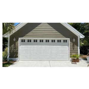 32 Sheets 2 Car Garage Kits Household Easy Installation Magnetic Panels Fake Windows Hardware Decorative (Size 6.14" x 4")