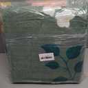 5x7 Floral Washable Area Rugs, Lagre Living Room Rug Floral Vintage Soft Ultra Thin Kids Bedroom Carpet Rug for Girls Playroom Entryway, Green (Multi 1031)