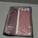 Anban Compatible with MacBook Air 13 inch Case M1 2021 2020 2019 2018 A2337 A2179 A1932 Touch ID, Matte Plastic Hard Shell+2 Keyboard Cover+Screen Protector for MacBook Air 13.3 inch Case, Marsala Red