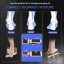 Juoe Ankle Foot Strengthener Exerciser for Sprained,Ankle Balance Board for Physical Therapy,Side Kick Ankle Board,Stability Exercises,Posture Corrector,Foot Balance Board for Plantar Fasciitis Relief (Black)