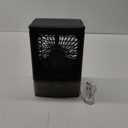 Portable Air Conditioners, SMLEGFT 90° Auto-Oscillating Evaporative Air Cooler with 3 Speeds & 2/4H Timer, 900ml Large Tank & 7 Color Light, Portable Ac Personal Air Conditioner for Bedroom Office