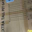 Extra Wide Baby Gate Fits 30-63 Inch Wide Opening, Toddler Pet Gate for Stairs Doorways Hallways Indoor, Walk Thru Large Long Dog Gates Pressure Mounted Black