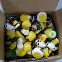 Deekin 50 Pcs Military Rubber Ducks Bulk 2 Inch Rubber Ducks Party Favor 250th Anniversary Decorations for Birthday Pool Party Occupation Cosplay 250th Anniversary
