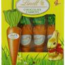 Lindt Chocolate Carrots, Solid Milk Chocolate with Hazelnut, 1.9 Oz (Pack of 2)