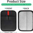 2 Pcs Static Pet Hair Removal Gloves, Reusable Electrostatic Pet Cat Dog Hair Remover Grooming Gloves,Pet Hair Remover Brush for Couch, Carpet, Furniture, Clothes & Car Interior