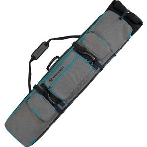Winterial Rolling Expandable Snowboard and Ski Bag - Ski and Snowboard Bag with Wheels, Fits 2 Boards or 2 Sets of Skis up to 70in, Expandable Main Compartment
