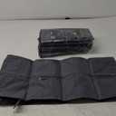 6 Pack Extra Heavy Duty Large Moving Bags with Strong Zipper & Comfortable Handles, Sturdy & Durable Clothes Storage Bags Totes Bins, Packing Moving Boxes for College Supplies, Gray