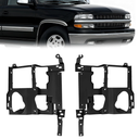 Headlight Bracket Compatible with 99-07 Sierra Silverado Suburban
Compatible with 1999-2007 GMC Sierra Yukon Chevy Chevrolet Silverado 1500 1500HD 2500 2500HD 3500 Suburban 1500 2500 Tahoe