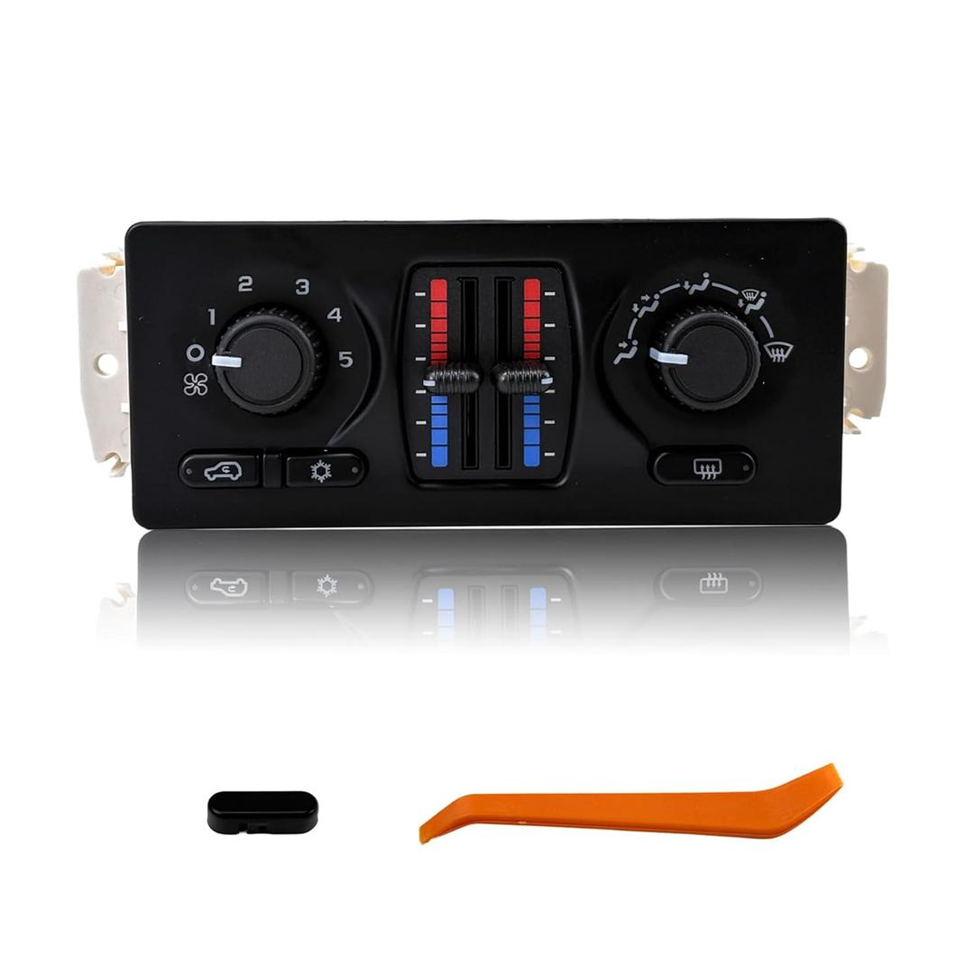 599-210XD Climate Control Module AC Heater HVAC Panel Compatible with 2002-2009 Chevrolet Avalanche Silverado Suburban Tahoe Trailblazer GMC Sierra Yukon XL Buick Cadillac Escalade Oldsmobile