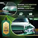 Magic Shield One Step Polish 4-in-1 Hybrid: Repair, Polish, Seal & Protect | Removes Light Scratches & Swirls | Restores Color & Clarity | Ideal for Ceramic Coating Prep (8oz)