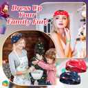 24 Pcs Christmas Party Favors Christmas Headbands Silicone Bracelets Set Xmas Headbands Rubber Bracelets for Xmas Gifts Accessories Holiday Party Supplies(Stylish Style)