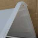 Amazon Basics Airtight Pet Food Storage Container with Scoop, BPA Free, Removable Wheels, 69 QT, Gray