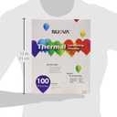 Nuova Premium Thermal Laminating Pouches 9" x 11.5", Letter Size, 3 mil, 100 Pack (LP100H)