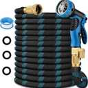 Garden Hose 75 ft, 2026 Upgraded Lightweight Garden Hoses,Ultra Durable & Flexible Water Hose,All-Weather Kink-Free Garden Hose,Sturdy,Abrasion Resistant Garden Hoses Pipes for Yard,Lawn,Outdoor