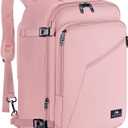 MATEIN Womens Travel Backpack, Extra Large Carryon Backpack Fits Overhead Bin, Cute Weekender Daypack for Travel on Airplane, Traveling Accessories for Women, Pink