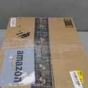 Rugflix 8x10 Area Rugs for Living Room, Washable Large Rug Stain-Resistant Low Pile, Modern Dark Carpet for Dining Room Home Office Kid Room Nursery Bedroom, Navy Blue/Black (01-ocean Blue)