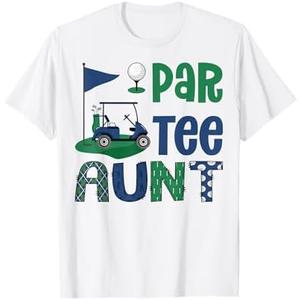 Par-Tee Aunt Golf Lover Birthday Party Family Matching T-Shirt S