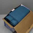 Yoga Ball Exercise Ball, Anti Slip Stability Ball Chair, 25 Heavy Duty Large Gym Ball for Fitness, Balance and Core Workout with Cover, Easy Clean (Ocean Blue)