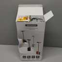 White Rechargeable Cordless Table Lamps Set, 5000mAh Battery Powered Wireless Table Light, Portable LED Desk Lamp, 3 Color Dimmable Lighting for Restaurant Dining Patio Outdoor Bedroom