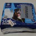 American Kennel Club Male Dog Wrap, Disposable Diapers with Wetness Indicator, Large, 50 Count (LG Waist Size 25 - 29.5 in)