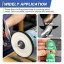 SCOTTCHEN 6inch Buffing Polishing Wheels 1/2" Arbor Hole,2 Pcs Medium (30Ply) for Bench Grinder,with Buffing Polishing Cutting Compound 4 Oz.Kit