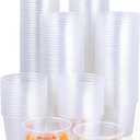 JOLLY CHEF 200 Disposable Bomber Cups Jager Bomb Shot Glasses plastic, Highly Durable and Reusable Shot Cups,Perfect for Wedding, Thanksgiving, Halloween, Christmas Party (Clear)