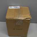 LE TAUCI Utensil Holder, 7.3"+5.4" Ceramic Kitchen Utensil Holder for Countertop, Large Cooking Utensil Crocks for Kitchen Counter Decor, Morden Utensil Organizer for Spatula, Set of 2, White