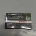 Orange Halloween Tree Lights with Green Wire,13ft 50 Incandescent Bulb Waterproof Fairy LightsPlug in Mini String Lights for Christmas, Patio, Holiday, Party, Home, Indoor Outdoor Decor