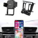 Car Phone Holder for 2016-2022 BMW X1 / 2018-2023 BMW X2 Auto Accessories Navigation Bracket Interior Decoration Mobile Cell Phone Mount, 360 Rotation
