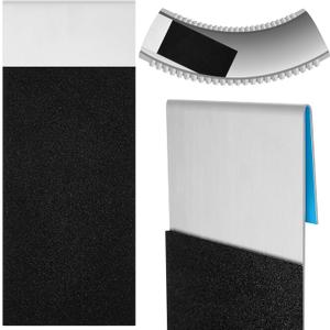 Amylove 4 Pcs Gutter Noise Dampener Bulk Rain Noise Downspout Drip Gutter Silencer Insert Portable Adjustable Downspout Splash Silencer (11 x 4 Inch)