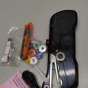 Portable Handheld Sewing Machine for Adults - Mini Hand Held Sewing Stitching Machine for Beginners - Small Cordless for Home Travel Clothes DIY Fabric (Black)