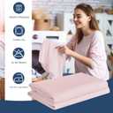 Pillowcases Standard 12 Pack, 20x26 Pillow Cases with Envelope Closure, Soft Plain Brushed Microfiber Covers Breathable Wrinkle-Resistant, Pink