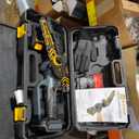 6" Mini Chainsaw Cordless,2 x 2.0Ah Battery Brushless Electric Chain Saw Tool-free Installation with 2 Chains & Guide Plates,Portable Handheld Motosierra for Tree Pruning Wood Cutting