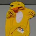 KOOLTAIL Dog Duck Costume Clothes, Funny Dog Outfits Fleece Sweater Hoodie, Pet Cute Halloween Cosplay Cold Weather Coats with Leash Hole for Small Medium Large Dogs Pug Pitbull Corgi Puppy, Yellow SM