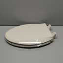 Toilet Seat, Elongated Toilet Seat with Toddler Seat Built in, Potty Training Toilet Seat Elongated Fits Both Adult and Child, with Slow Close and Magnets- Elongated Almond