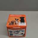 Aktor E-TPU Dog Balls, Interactive Dog Toys Tug of War, Teething Toys for Boredom to Keep Them Busy, Indestructible Dogs Toy for Dogs 2 Types (5 inch, Lemon-Blue)