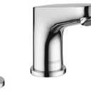 hansgrohe Focus Modern -Handle -Hole 5-inch Tall Bathroom Sink Faucet in Chrome, 04809000