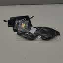 MZOO Luxury Sleep Eye Mask for Side Sleeper Men Women, Zero Eye Pressure 3D Sleeping Mask, Light Blocking Patented Design Night Blindfold, Soft Eye Shade Cover for Travel, Black