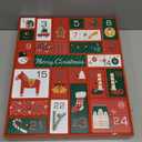 Christmas Empty Advent Calendars to Fill, Empty Advent Calendar, Fillable Advent Calendar with 24 Drawers Christmas Countdown Advent Calendar, Reusable Wooden Xmas Countdown Gift Decorations