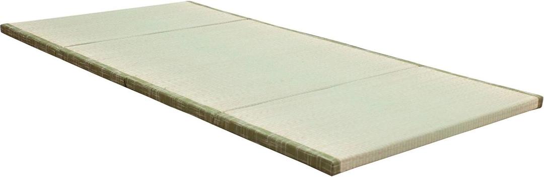 MustMat Tatami Mat Japanese Floor Mattress Traditional Japanese Futon Floor Mattress Rush Grass Foldable Bed 35.4"x78.7"x1.2" (1 Piece)