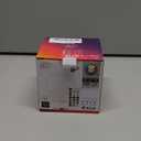 ILC RGB LED Color Changing Light Bulb, 40W Equivalent, 450LM, 2700K Warm White 5W E26 Screw Base RGBW, Flood Light Bulb- 12 Color Choices - Timing Infrared Remote Control (4 Pack)