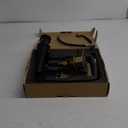 HURRAN 8 Inch Widespread Bathroom Faucet 3 Hole Brushed Gold-2 Handle Square Bathroom Sink Faucet with Pop-Up Drain & Supply Lines, Lead-Free SUS 304 Stainless Steel for 6-12" Vanity Sink Remodel