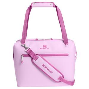 Stanley All Day Julienne Max Soft Cooler Bag and Lunch Box 20 Quarts | 30 Can Cooler with Handles and Strap | Stays Cold for a Day | Insulated Travel Bag with Zipper | BPA-Free | Soft Orchid