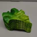 Giegxin 30 Pcs Green Fake Lettuce Artificial Lettuce Leaves Simulation Fake Vegetables Model PVC Realistic Food for Home Kitchen Festival Pub Party Decoration