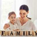 3inch Letter Stencils - 36pcs Reusable & Flexible Letter & Number Stencils for Painting on Wood, Wall, Porch, Fabric